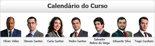 Calend�rio do Curso
